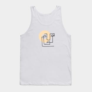 Surprised face Tank Top